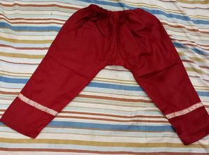 Maroon Kurta Set with Pants