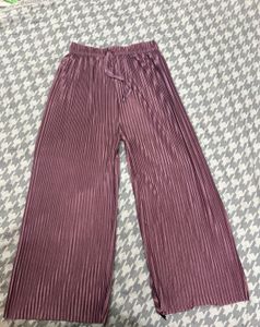 Pleated Wide Leg Pants