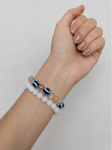 set of 4 Beaded Bracelets