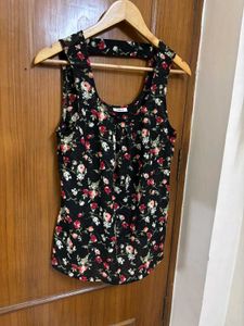 Women's Only Floral Sleeveless Top
