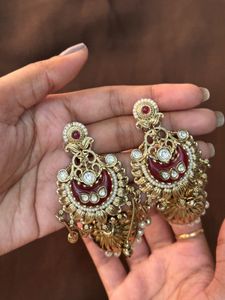 Exquisite Ethnic Jhumka Earrings
