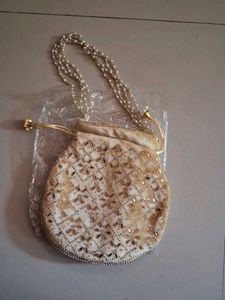 Elegant Beaded Potli Bag