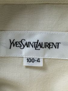 Saint Laurent YSL Classic Men's Cream Shirt