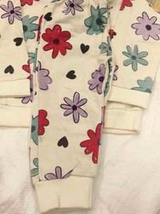 Cute Floral Kids Pajama Set