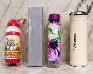 Set of 4 Stylish Water Bottles