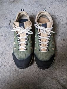 Durable Green Hiking Boots