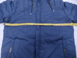 Navy Blue Puffer Jacket