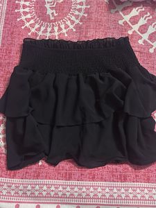 Cute Pink &amp; Black Outfit Set