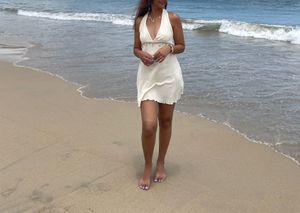 Boho Beach Mini Dress