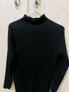 Black Knit Dress