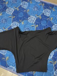 Chic One-Shoulder Black Top