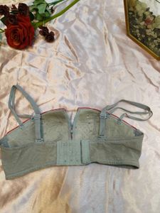 Embroidered Balconette Bra