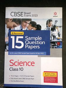 CBSE BOARD EXAM SCIENCE SAMPLE PAPERS FOR CLASS 10