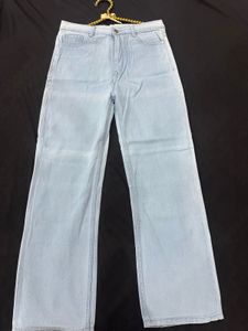 Light Wash Wide Leg Jeans