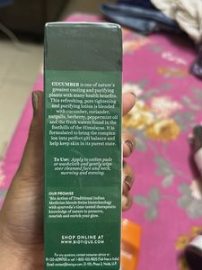 Biotique Cucumber Pore Tightening Toner