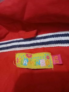 Cotton Embroidery Jacket With Hudie