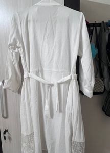 White Belted Maxi Dress🌸