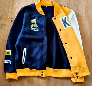 ✨🔥 Ketch Graphic Bomber Varsity Jacket 😎