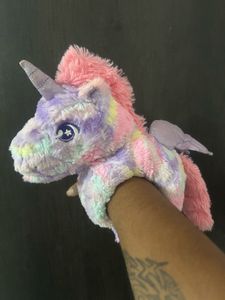 Smiggle Hug-A-Buds Unicorn Slapband Plush Toy.