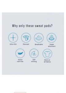 Sirona Anti-Stain Underarm Sweat Pads