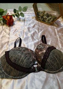 Designer Print Padded Bra