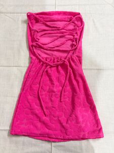 Pink mini bodycon Dress