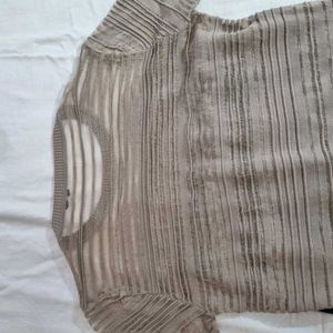 Stylish Striped Knit Top