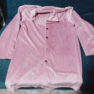 Velvet Co -Ords Set For Women