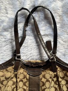 Coach Monogram Tote Bag