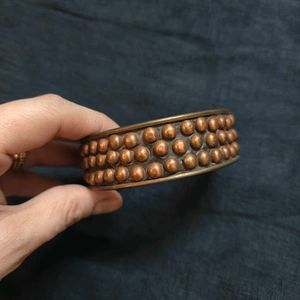 Unique Copper Studded Cuff Bracelet