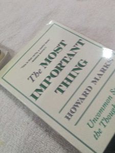 The Most Important Thing by Howard Marks