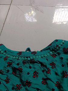 Bohemian Floral Print Tunic Top
