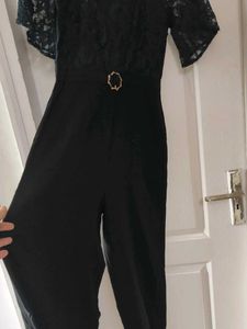 women Black Jumpsuit