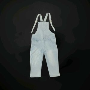 Light Wash Denim Overalls