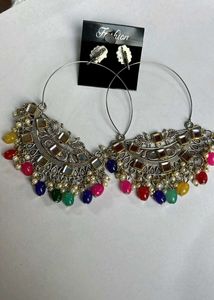 Colorful Hoop Earrings