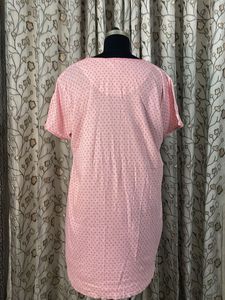 Cute Pink Polka Dot Nightgown