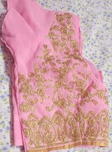 Pink Embroidered Blouse