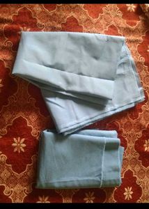 Light Blue blouse Material