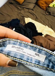 Stylish Light Wash Denim Jeans women jean pants