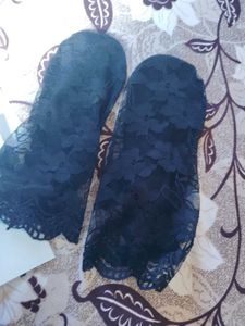 Sheer Lace Ankle Socks