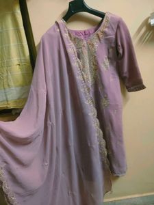 Dusty Lavender Kurta Set💜