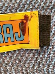 Vintage Nagraj Belt &amp; Billoo Badges