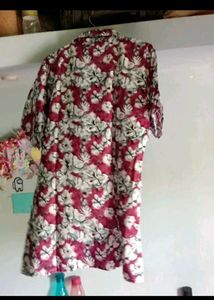 Floral Print Night Suit Set