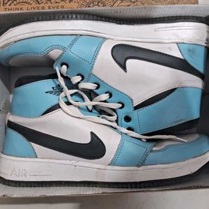 Air Jordan - Blue & White Sneakers, Shoes