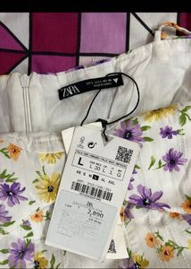 Zara Floral Mini Dress