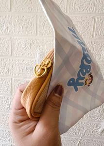 Cute Leather &amp; Cartoon Pouch Set