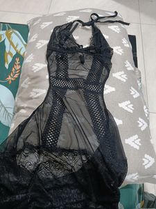 Sexy Erotic Lace Style Net Nighty