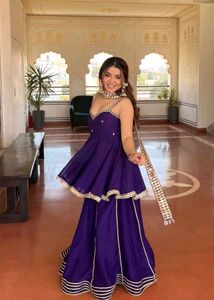 Stunning Purple Sharara Set XXL