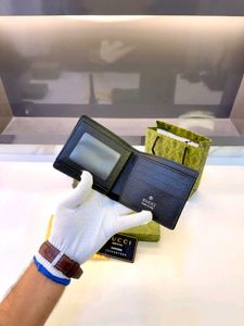 Gucci Black Monogram Bifold Wallet
