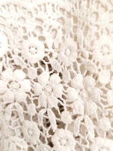 Superdry Boho White Lace skirt